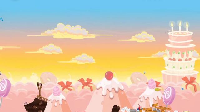 Angry Birds (2022) | Birdday Party | Cake 3 Level 2 | 3-star Walkthrough смотреть онлайн