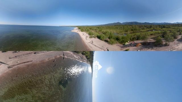 Байкал, губа Мамай (Самая южная точка Байкала)