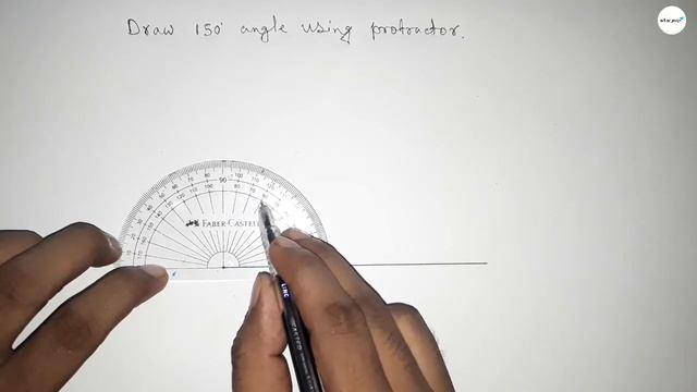 How to draw 150 degree angle using protractor.make 150 degree angle using protractor.shsirclasses. смотреть онлайн