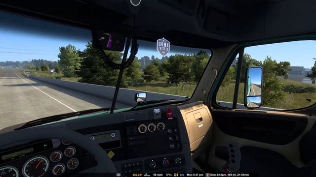 This Truck is the Prince of Darkness Ep. 05 American Truck Simulator | ATS Oklahoma DLC смотреть онлайн