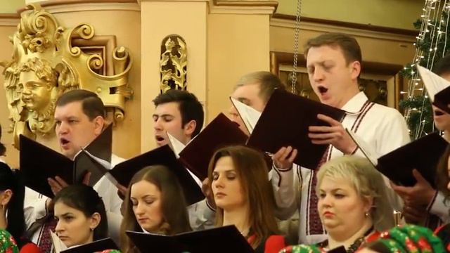 Галицький академічний Камерний хор. Володимир Зубицький. Щедрик. смотреть онлайн