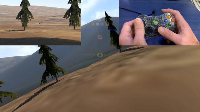 5: Flying with a Gamepad in Aquila Bird Flight Simulator смотреть онлайн