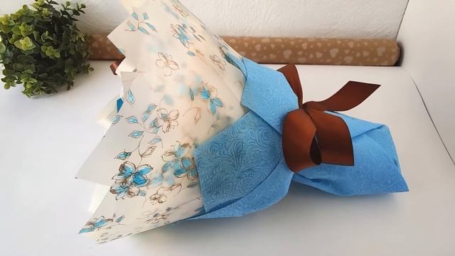 Букет из чая и кофе - Ирландский колокольчик голубой смотреть онлайн