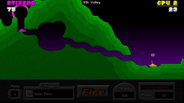 Pocket Tanks Deluxe with all weapons in 4k! смотреть онлайн