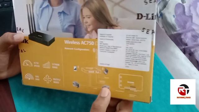 #D_LINK Wireless Ac750 Dual Band Router.