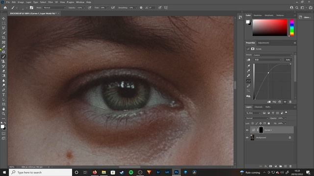 How to create amazing eyes in photoshop 2022. Eye retouch tutorial. смотреть онлайн