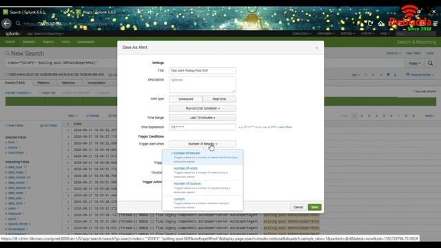 How to schedule a search to run every 10 minutes in Splunk | splunk scenarios tutorial смотреть онлайн