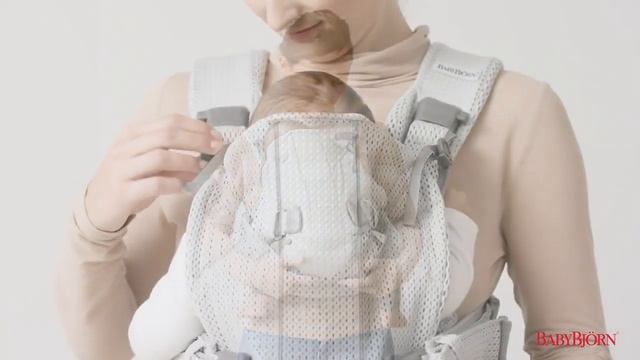 Как посадить ребенка «лицом к маме» в рюкзаке-переноске Babybjorn One Air смотреть онлайн