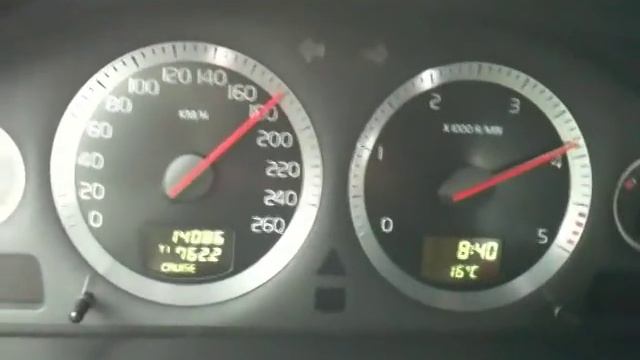 Volvo S60 D5 Sport: 150-200 km/h смотреть онлайн