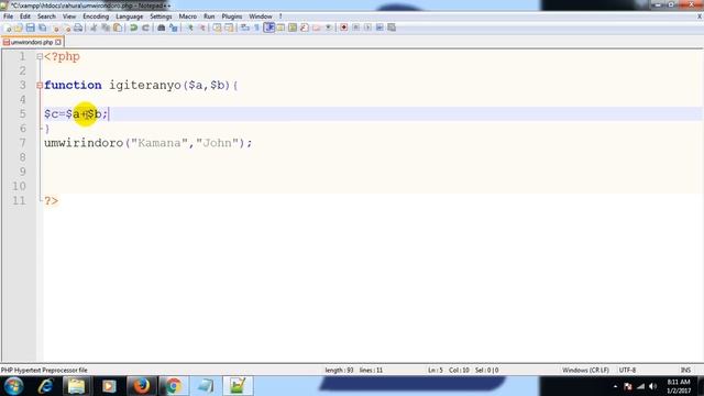 PHP function 2 смотреть онлайн