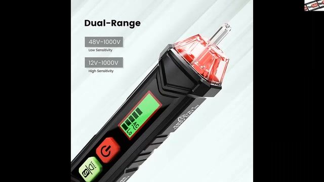 #Бесконтактный #детектор #напряжения #переменного #тока #KAIWEETS #HT100, #умный #тестер-#ручка смотреть онлайн