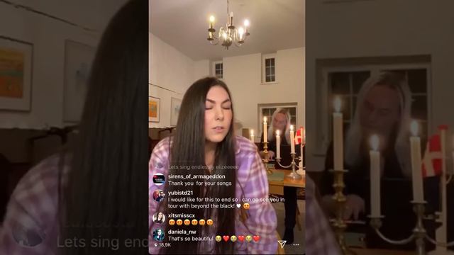 Together at Home livestream with Elize Ryd & Olof Mörck from Amaranthe for Global Citizen & WHO. смотреть онлайн