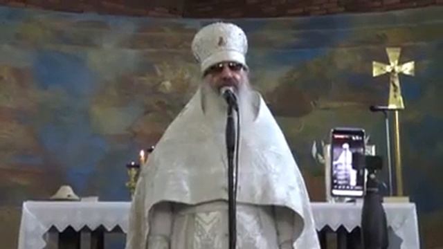 Проповедь в Неделю Святых отцев Первого Вселенского собора в храме св. Феклы в Чинизелло Бальзамо смотреть онлайн