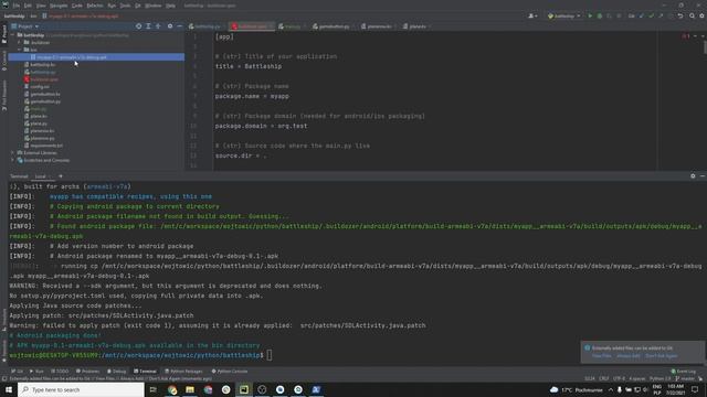 Kurs Python 3 - Statki - Aplikacja mobilna смотреть онлайн
