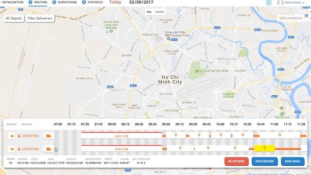 Transportation Management System Abivin vRoute - Web App Demo (English) смотреть онлайн