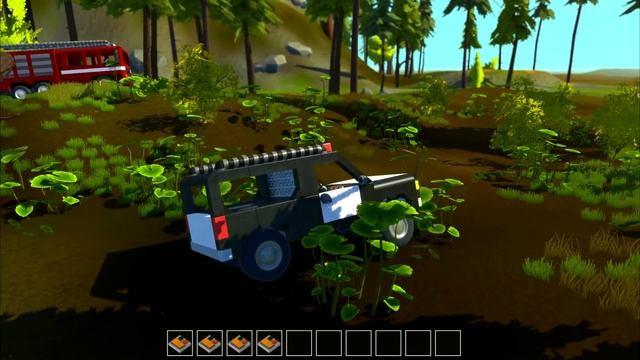 ПОЛИЦЕЙСКАЯ ПОГОНЯ ЗА КЕНОМ БЛОКОМ - SCRAP MECHANIC смотреть онлайн