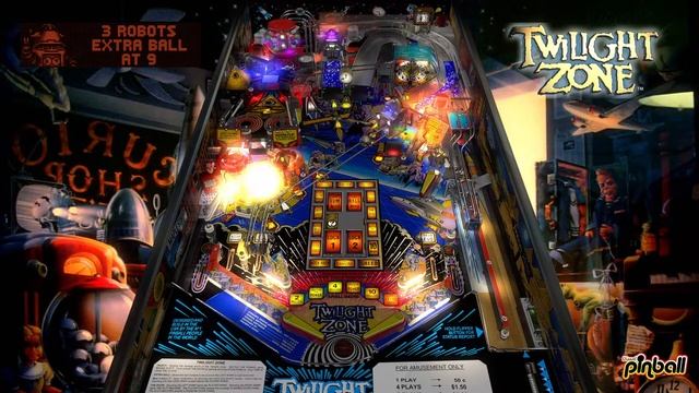 Twilight Zone (Bally 1993) | Visual Pinball X | Table Snapshot (Desktop Mode) смотреть онлайн
