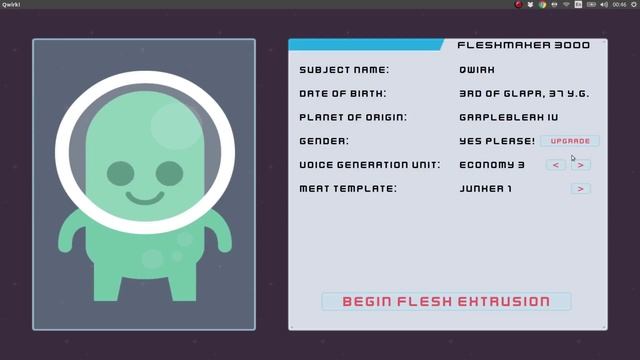 Qwirk (WIP Game): Character Creator смотреть онлайн