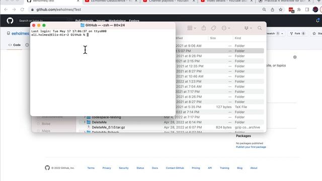 Skill 2: Clone repository with shell or terminal смотреть онлайн