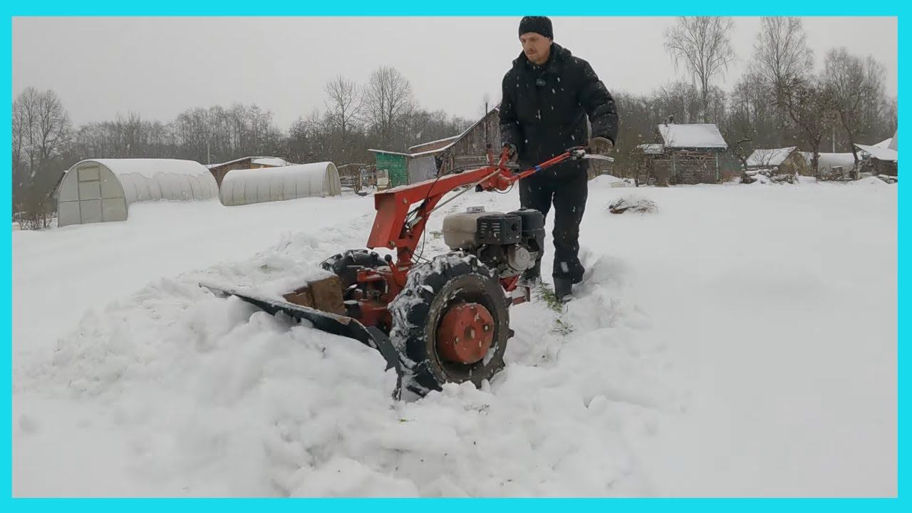 Откапываюсь после метели, собираю снегоуборщик и зимние деревенские будни! смотреть онлайн