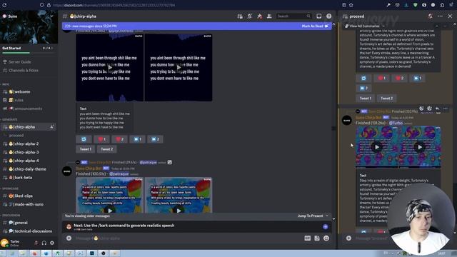 Новые ресурсы (FREE) на нейросетях и Искуственном Интеллекте (картинки с текстом, генерация песен) смотреть онлайн