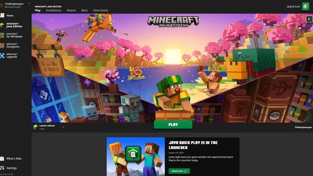How to use the new Quick Play feature in the Minecraft Launcher смотреть онлайн