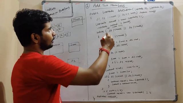 LeetCode 2 Add Two Numbers of Linked List in Hindi смотреть онлайн