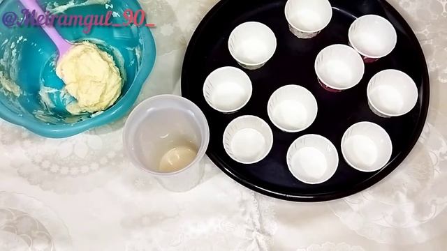 Лимонный капкейки.Өте нәзік ?? Қазақша рецепт. смотреть онлайн