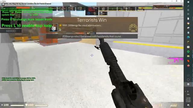 ROBLOX COUNTER BLOX SCRIPT AIMBOT/ESP (STILL WORKING 2022) смотреть онлайн