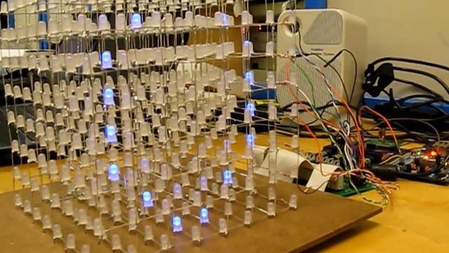 ECE/CS 5780/6780: 3D LED Cube Project смотреть онлайн