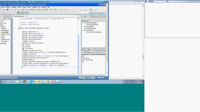 IBM RFT 8.5 - Part 17 - Java string and integer смотреть онлайн