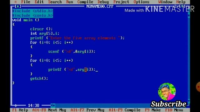 Array in c programming language with user input смотреть онлайн