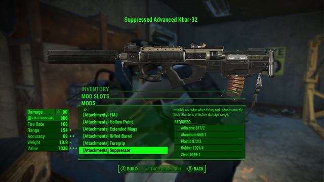 FALLOUT 4 MOD REVIEW Kendall Ballistics Kbar-32 смотреть онлайн