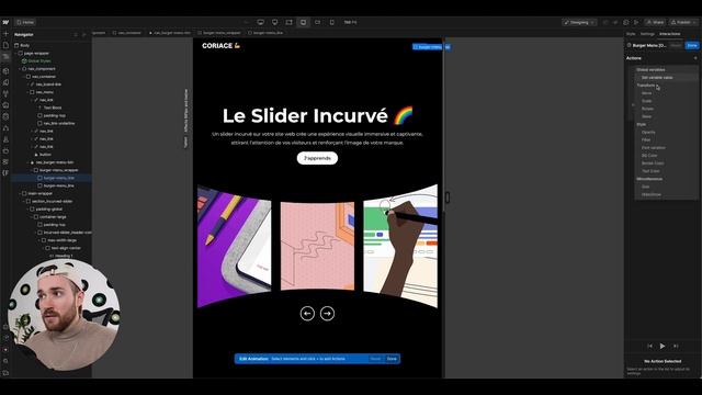 Tuto Webflow : Comment faire un menu burger mobile / responsive sur Webflow ? - Formation Coriace смотреть онлайн