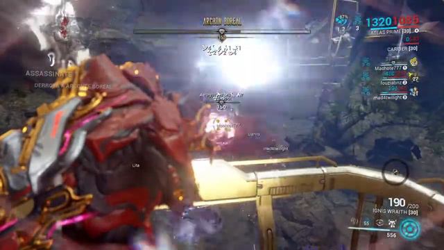 Archon Boreal Boss Fight Knell Prime Warframe смотреть онлайн