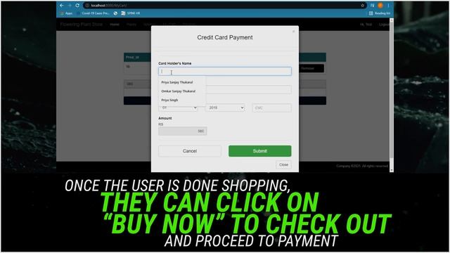 Python Online Nursery Plant Shopping Ecommerce Website | Python Projects смотреть онлайн
