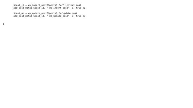 Wordpress: Insert and then update post_type by wp_update_post смотреть онлайн