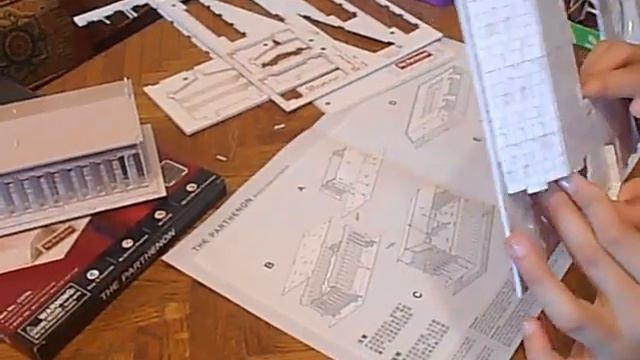 Building Parthenon - Cubic Fun 3D Puzzle