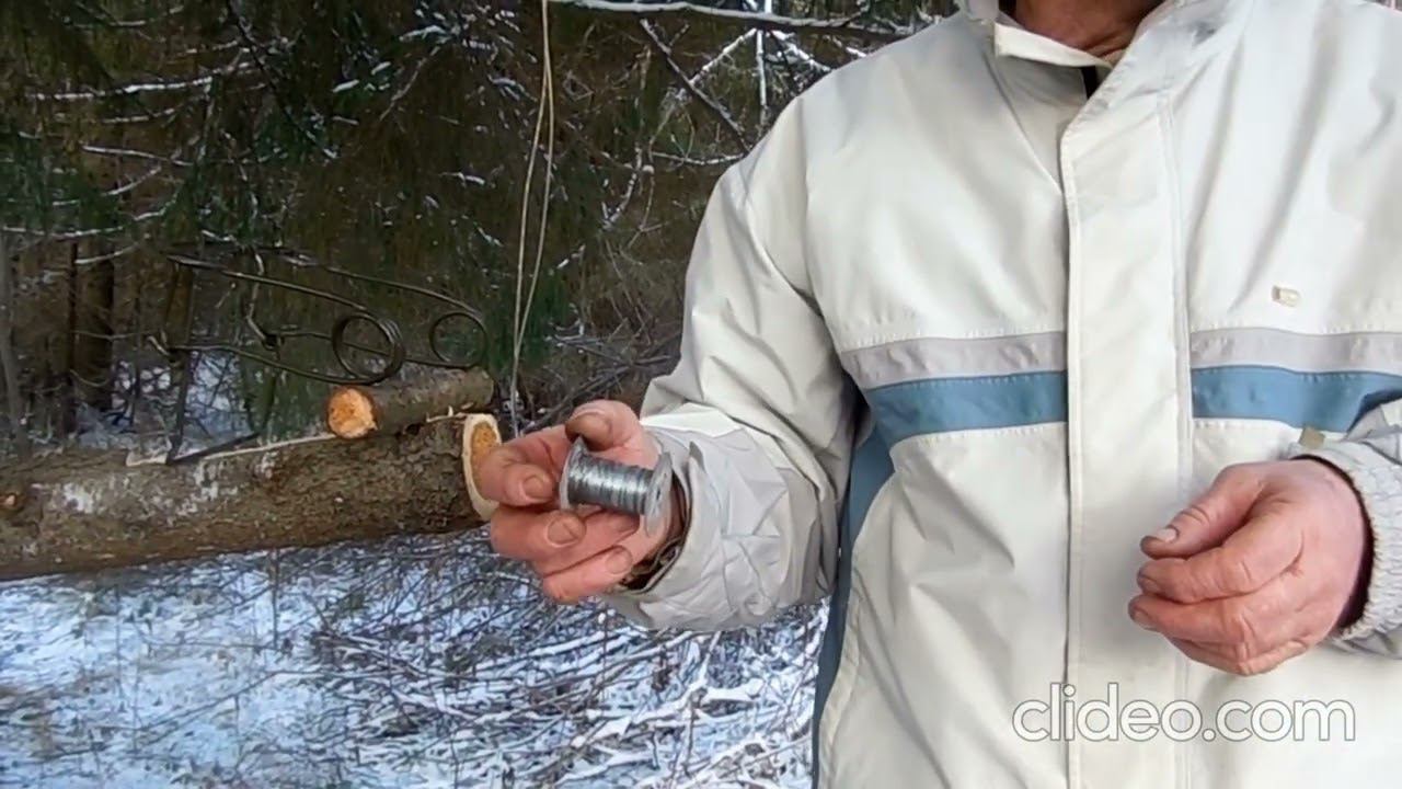 Капкан КПЯ--140 на жерди. смотреть онлайн