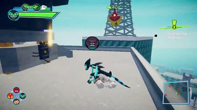 Ben 10: Power Trip - Full Game Walkthrough & Cutscenes смотреть онлайн