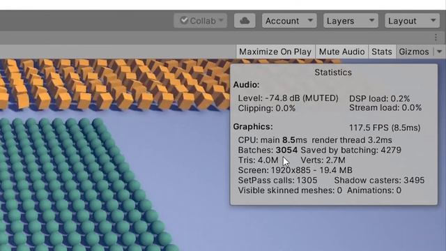 Оптимизация игры на Unity, часть 1. Batching смотреть онлайн