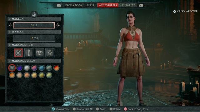 Diablo IV (2023) Sorcerer Female Character Creator - 4K on PlayStation 5 (No commentary) 2160p смотреть онлайн