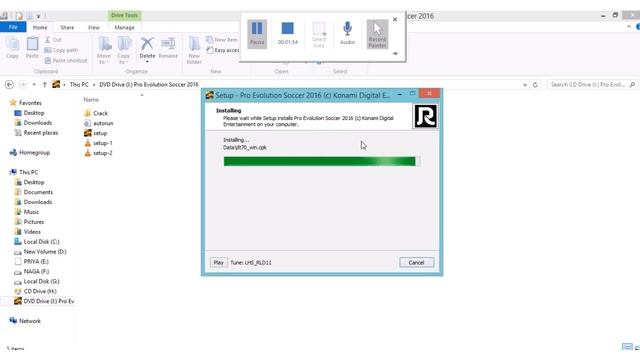 Install Pro Evolution soccer 2016 on Windows 7,8,8.1,10 смотреть онлайн