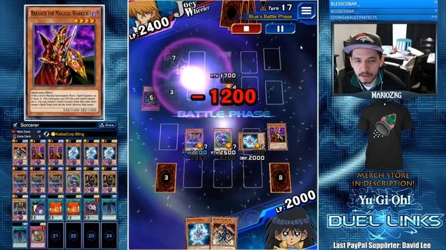 Duel Links - Sorcerer of Dark Magic W/Ancient Gear Tech! смотреть онлайн