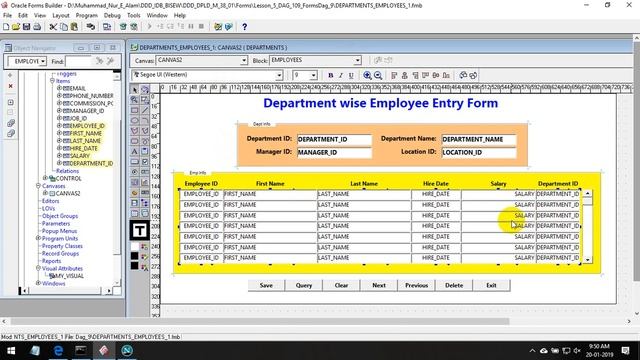 How to Create Visual Attribute & Setup into Oracle Forms Developer смотреть онлайн