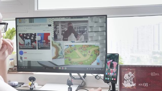Review góc làm việc ở nhà: KHÔNG cần PC, Laptop смотреть онлайн