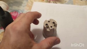 Как закрепить керамический патрон.