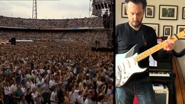 Dire Straits - Calling Elvis (live version): Phil Palmer's Lick (with tabs). смотреть онлайн