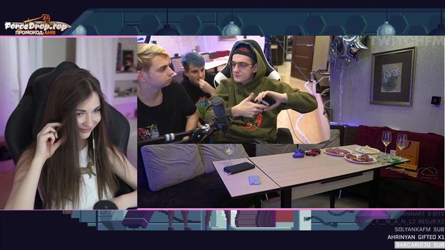 Аринян Смотрит Топ Моменты с Twitch | Заставил Комментаторов Плакать со Смеху | День Рождения Мокри смотреть онлайн