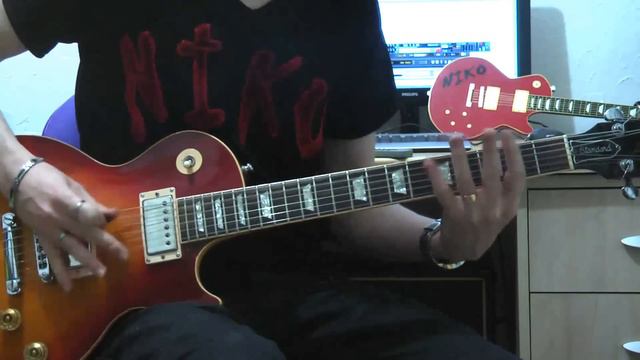 Guns N' Roses - Locomotive (Full guitar cover) смотреть онлайн